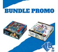 Digimon Bundle EX09 + BT22 BOX Extra Booster Vs Monsters e Cyber Eden + Promo