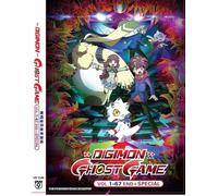 Digimon Ghost Game (Vol.1-67 End & Special) Anime DVD [English Sub]