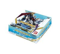 Digimon - Gioco di carte collezionabili: nuova scatola di risveglio BT08 (24 confezioni di ripetitori) + caricatore superiore TitanCards®