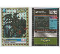 Digimon Serie Gialla Holo Devidramon digimon campione NUOVA (fd6)