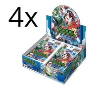 DIGIMON TCG 4x Booster Box DAWN OF LIBERATOR EX-11 EX11 - ENG ENGLISH