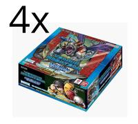 DIGIMON TCG 4x Booster Box Versus Monsters EX-09 EX09 EX9 - ENGLISH ENG