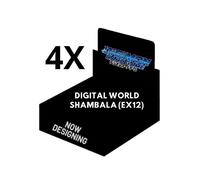 DIGIMON TCG 4X Digital World SHAMBALA EX-12 EX12 Box ENG ENGLISH PREORDER