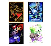 DIGIMON TCG 4x SLEEVES (Gallantmon Beelzemon Alphamon Imperialdr Lopmon)