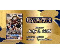 DIGIMON TCG Digital World SHAMBALA EX-12 EX12 Booster Box ENG ENGLISH PREORDER