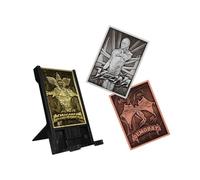 Digiplate Stranger Things Pacchetto Iniziale - Tre Piatti da Collezione in Metallo e Supporto Telefono, Oggetti da Collezione da Gioco Digitalmente Interattivi con Supporto per Carte Intercambiabile