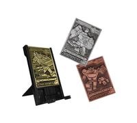 Digiplate Transformers Pacchetto Iniziale - Tre Piatti da Collezione in Metallo e Supporto Telefono, Oggetti da Collezione da Gioco Digitalmente Interattivi con Supporto per Carte Intercambiabile