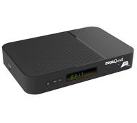DIGIQUEST AX3_tivùsat UNIVERSALE | Decoder COMBO 4K tivùsat con Triplo Tuner DVB-T2 HEVC Main 10 (10 bit), DVB-S2, Powered by Android TV™ | Controllo vocale | Google Cast™ | Smartcard tivùsat Inclusa