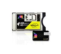 DIGIQUEST CAM Tivùsat 4K Ultra HD certificata | Accesso a CAM 4K UHD + Smartcard