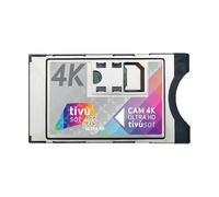DIGIQUEST CAM Tivùsat 4K Ultra HD certificata | Accesso ai canali HD e 4K | Faci