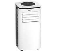 DIGIQUEST Climatizzatore portatile COMODO 9000BTU | 4 in 1: freddo, caldo, umidificatore e ventilatore (2.6kW e 2.0 kW) | 24h Timer | Modalità Notte | Salvaspazio [Classe energetica A]