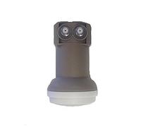 Digiquest convertitore LNB TWIN due uscite indipendenti | Doppia schermatura | Utilizzabile per impianti standard | I/P L:10,7-12,75 GHz ~ O/P L: 950-2150 MHz ~ L.O. 9.75/10.6 Ghz