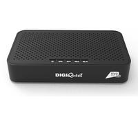 DIGIQUEST Decoder Combo tivùsat Maximo |DVB-S2 e DVB-T2 |1 mese DAZN STANDARD incluso |Telecomando 2 in 1 |Smartcard tivùsat inclusa |Funzione di registrazione attivabile |Abilitato DAZN 1 e DAZN 2