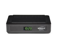 Digiquest Decoder Digitale Terrestre G1 DVB-T2 Mediaplayer con telecomando, Nero