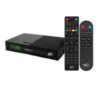 DIGIQUEST Decoder Tivùsat Ti9 DVB S2 DOPPIO TELECOMANDO 2in1 di cui uno con
