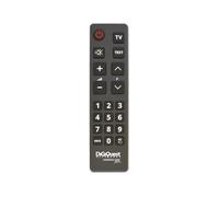 Telecomando Universale EASY per tutte le TV - Tasti grandi per una maggiore visibilià.Ideale anche per strutture alberghiere, ospedaliere...Mantiene le impostazioni in assenza di batterie.