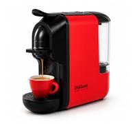 DIGIQUEST Macchina da caffè COFFY RED 3in1 compatibile con Nespresso®, Dolce Gusto® e A Modo Mio® | Caffè corto e lungo | Potenza1450 W | 0,6 Litri | 19 Bar | Limited edition