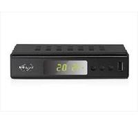 Digiquest Twin Tuner REC - Decoder Digitale Terrestre DVB-T2, Full HD, Funzione di Videoregistratore, Timeshift, Alimentazione 12V, Small Edition, Compatto, Nero