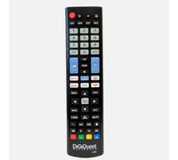 Digiquest Telecomando compatibile con i modelli TV a marchio LG | Tasti fluorescenti e dedicati alle piattaforme streaming I Già configurato e pronto all'uso