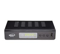 Digiquest Twin Tuner REC - Decoder Digitale Terrestre DVB-T2, Full HD, Funzione di Videoregistratore, Timeshift, Alimentazione 12V, Small Edition, Compatto, Nero