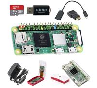 DIGISHUO Rasp Berry Pi Zero 2WH Kit completo | 1GHz 512M W/Pre-saldato Header |W/due case 32G San Disk Card Mini HDMI & Micro USB & GPIO header |