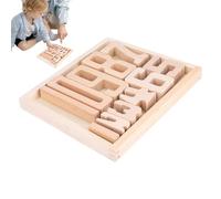 Digit Building - Giocattolo Di Apprendimento Matematico Per I Piccoli, Grande Set Di Pile Di Numeri In Legno | Gioca Educativo Prescolare Per Ragazze Ragazzi Di Età Da 1 A 3 Anni, Com