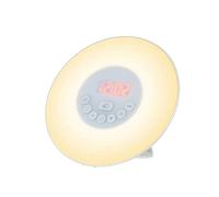 Digital Alarm Clock Wake Up Light Table LED Lamp Electronic Clock Sunrise Sunset Alarm Snooze Clocks FM Radio Desk