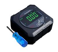 Digital Angle Finder - Goniometro da banco, calibro digitale angolare da 15,2 cm con base magnetica, strumento di misurazione elettronica ad alta precisione per elettricisti, inquadratura, edilizia