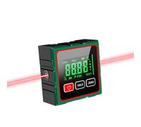 Digital Angle Finder - Laser 4 Side Strong Magnetic Digital Angle Gauge goniometro, righello di tendenza, strumento di ricerca dell'angolo di livella a bolla, fai da te per la lavorazione del legno