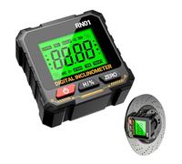 Digital Angle Finder Magnetic - Misuratore di livello angolare digitale goniometro strumento - Strumento di misurazione per allineamento goniometro per lavori di miglioramento elettrico, falegnameria