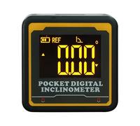 Digital Angle Finder, Portable Electronic Precision Inclinometer, ABS Material, 3.6x3.6x2cm, Professional Digital Angle Measurement Gauge for Mechanic, Metalworking, Construction, Carpentry, Mapping