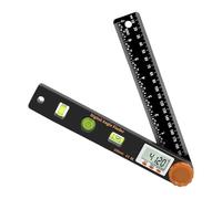 Digital Angle Finder Protractor, strumento di misurazione da 7 pollici, LCD Display Ruler, 9,06 x 1,57 x 0,63 pollici, 4 in 1 Carpenter Gauge, Sturdy, Device for Woodworking, Construction, Projects