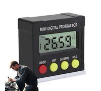 Digital Angle Gauge, Electronic Magnetic Protractor, High Accuracy Angle Finder, Compact LCD Display for Woodworking, Costruzione, Machinist Tools, 2.17x0.63x2.17 pollici