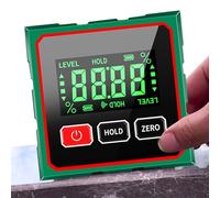 Digital Angle Gauge - Magnetic Protractor 6.2x6x3.3cm, Portable Bevel Finder | Electronic Angle Measurement Tool Table Saw Accessories Woodworking Home Workshop Construction Accurate Precision