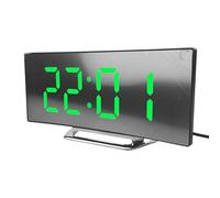 Digital ANRES CLOCK | ANCHE ALLA LED con display | Orologio da tavolo moderno facilmente leggibile per camere da letto, bagno, ufficio, soggiorno, giovani e anziani