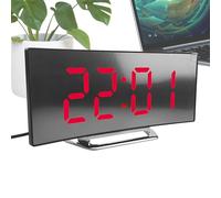 Digital ANRES CLOCK | ANCHE ALLA LED con display | Orologio da tavolo moderno facilmente leggibile per camere da letto, bagno, ufficio, soggiorno, giovani e anziani