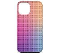 Digital Aura Gradient Pink Orange Purple Pixel Energy Design Custodia per iPhone 12 mini