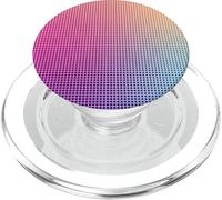 Digital Aura Gradient Pink Orange Purple Pixel Energy Design PopSockets PopGrip per MagSafe