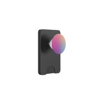 Digital Aura Gradient Pink Orange Purple Pixel Energy Design PopSockets PopWallet per MagSafe
