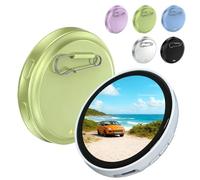 Digital Badge Pin, Electronic Badge Digital Display Pin, 1.7" HD Display Screen with Digitals Badges Photo Video Gif Displays Screen Displays Photos,for Anime & Fan Support (#Green)