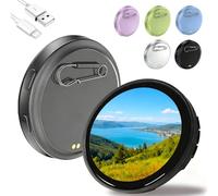 Digital Badge Pin, Electronic Badge Digital Display Pin, 1.7" HD Display Screen with Digitals Badges Photo Video Gif Displays Screen Displays Photos,for Anime & Fan Support (#Black)