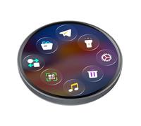 Digital Badge Pin - High-Definition Piixel Display Badge Pin | Touchscreen Brooch Decor For Music Festive Concert School Events Party Anime Enthusiasts