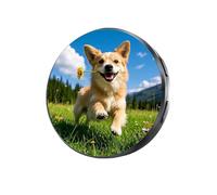 Digital Badge Pin Touchscreen LED Display Dynamic Brooch Name Tag | Dynamic LED Badge Pin Offers A Touchscreen Display For Visual Messages | Digital Brooch For Meetings, Exhibition