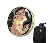 Digital Badge, Smart Rechargeable LED Wearable Badge for Photo Video Display, Programmable Animation and Custom Text, Cool Accessory for Anime Fans Collectors Teens Adults Daily Travel Holiday