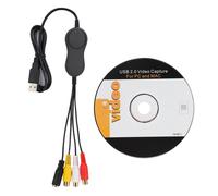 Digital Bridge: convertitore universale da VHS a digitale con controllo della luminosità e funzionamento senza driver, che consente una transizione