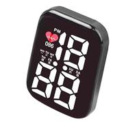Digital Car Clock - Waterproof LED Dashboard Watch, Mini LED Digital Clock with Adhesive Stick On Design | Waterproof Dashboard Watch for Car Motorcycle Boat Bike Truck SUV RV Vehicle