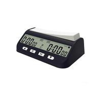Digital Chess Timer with Delay, Bonus, and Basic Timing Modes for All Game Types, Compact Design, Adjustable Settings