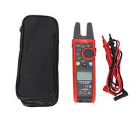 Digital Clamp Meter UT256A Ture RMS Digital Clamp Fork Meter Multimeter AC DC Voltage Current Endurance Capacitance NCV Test Backlight 6-1000V Frequency Range 10Hz-10kHz