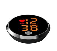 Digital Clock for Car Dashboard - Stick on Adhesive Time Display | Small LED Watch for Bike Truck Motorcycle Air Vent | Clocks Automotive Accessories for Cars Boats Vehicles Interior