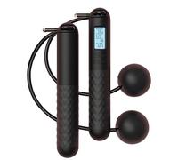 Digital Counting Jump Rope - Cordless Weighted Skipping Trainer, Portable Cardio Exercise Equipment | Adjustable Fitness Workout Tool for Men Women Home Gym Endurance Training